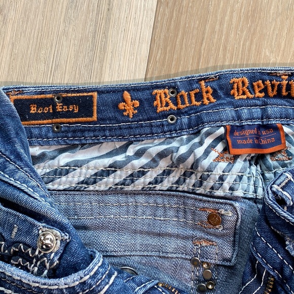 Rock Revival Boot Easy Jeans 27”x33” - Picture 6 of 12